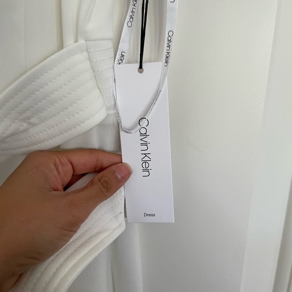 NWT Belted Calvin Klein Career Dress - Picture 3 of 3